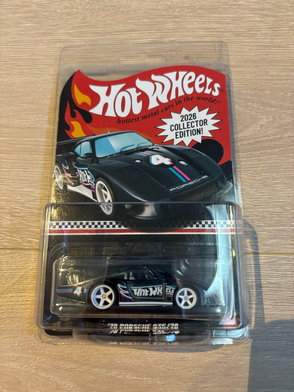 Hot Wheels Collector Edition Porsche 935 rlc real riders, Ophalen of Verzenden, Nieuw, Auto