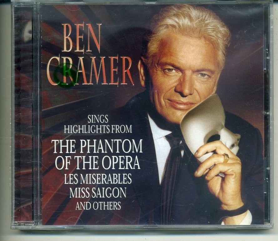 Ben Cramer Sings Highlights From The Phantom of the Opera NW, Musical, Ophalen of Verzenden, Nieuw in verpakking, Inclusief doosje
