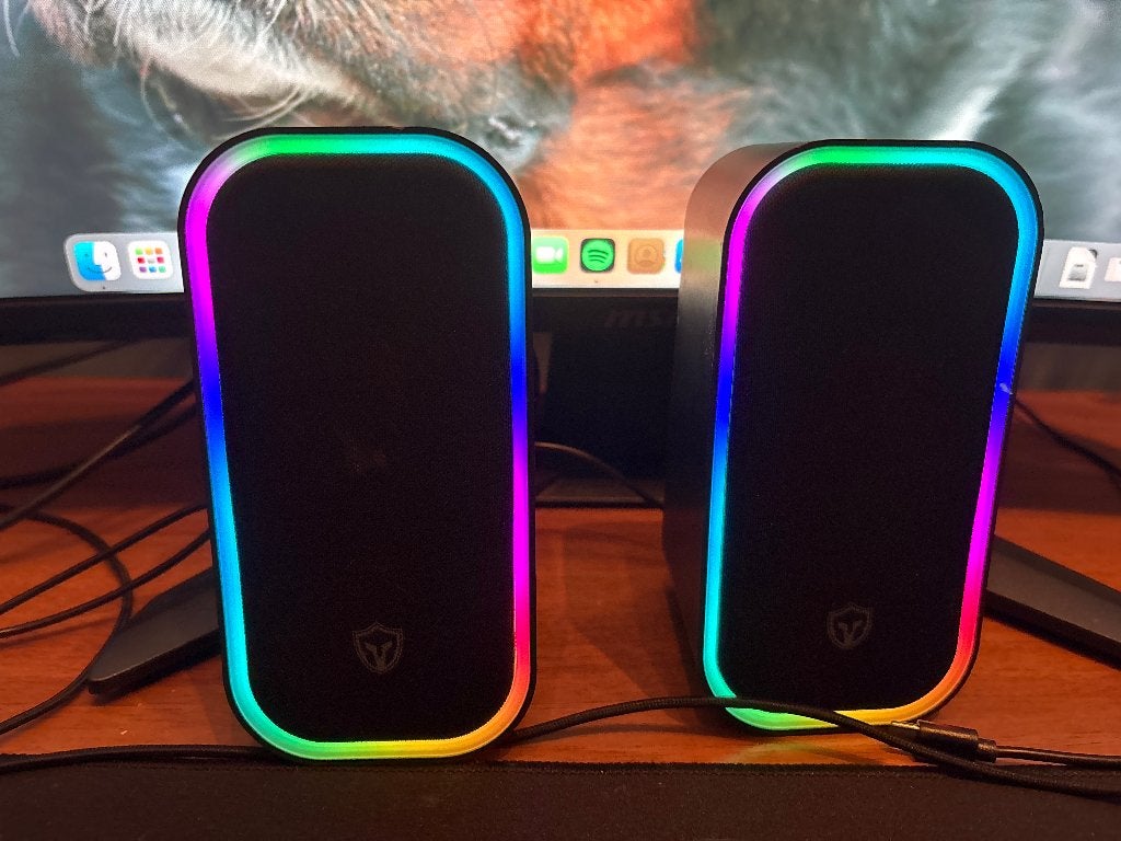 Gaming speakers batlleron, Overige merken, Verzenden, Overige typen, Zo goed als nieuw