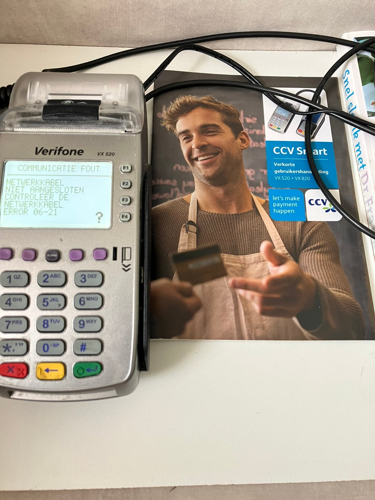 Verifone pinapparaat Setje, Ophalen of Verzenden