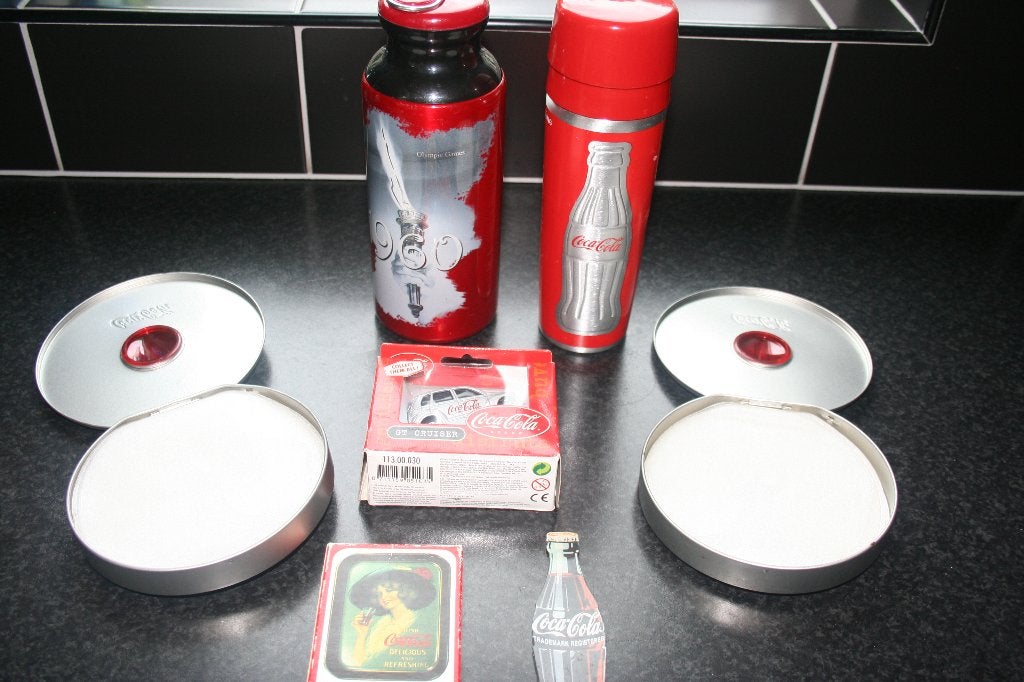 Coca Cola items verzameling  - kaartspel - Bidon, Ophalen of Verzenden, Gebruikt, Overige typen