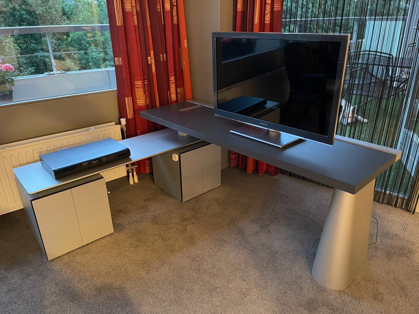 Bang & Olufsen design TV meubel, Ophalen, Gebruikt, 100 tot 150 cm, 50 tot 100 cm