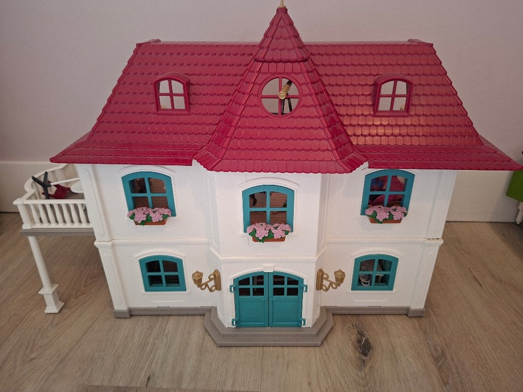 Schleich horse club landhuis met stal, Ophalen of Verzenden, Zo goed als nieuw, Jongen of Meisje