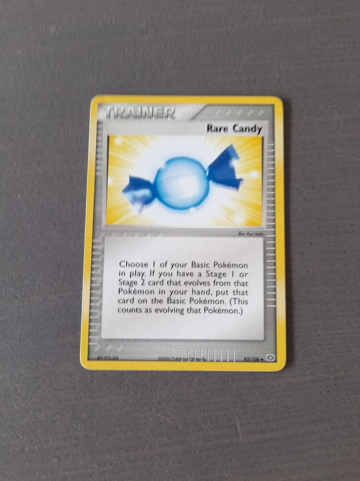 Ex emerald 83/106 rare candy, Ophalen of Verzenden, Gebruikt, Losse kaart