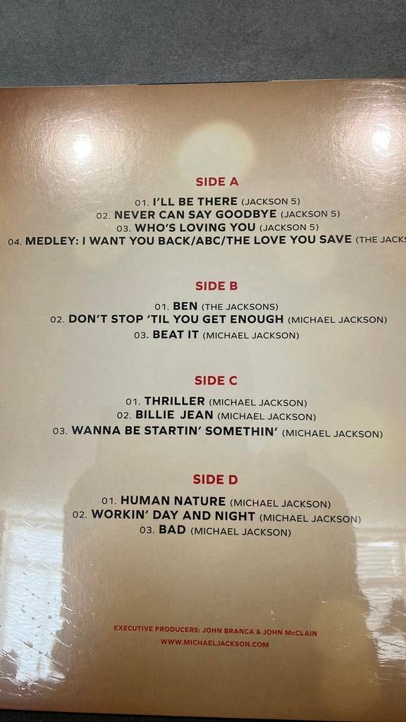 Michael Jackson — Songs From The Motion Picture, Cd's en Dvd's, Geseald, 2020 tot heden, Ophalen of Verzenden, 12 inch