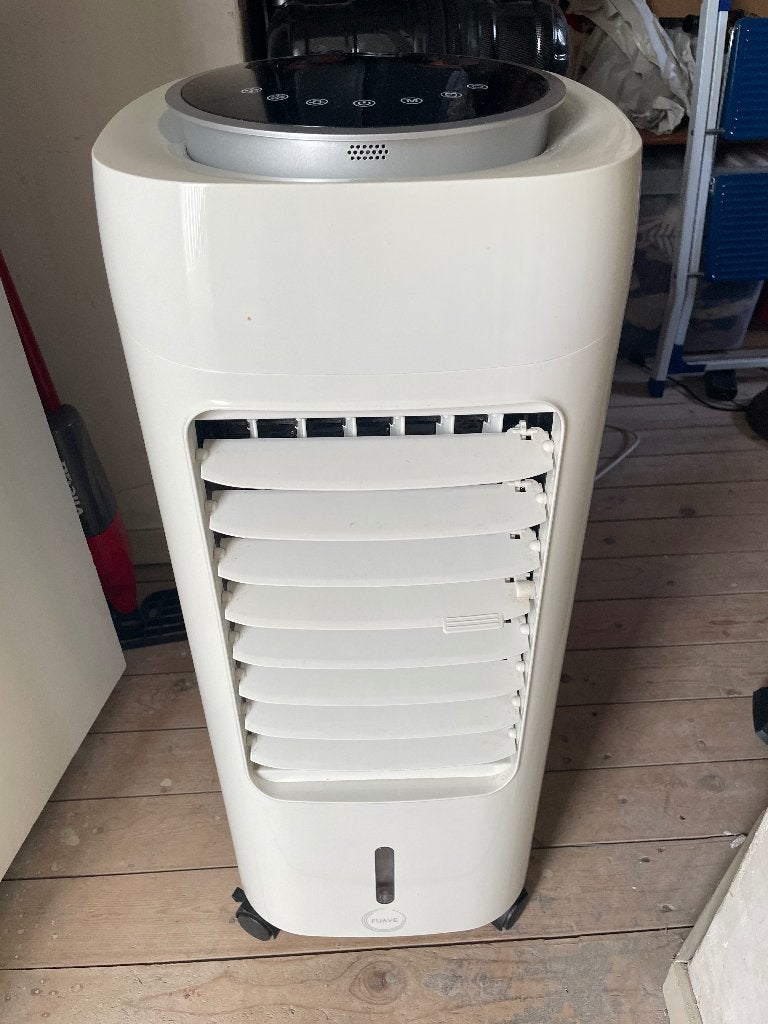 Aircooler Fuave, Witgoed en Apparatuur, Airco's, Zo goed als nieuw, Staande ventilator, Minder dan 60 m³, 3 snelheden of meer
