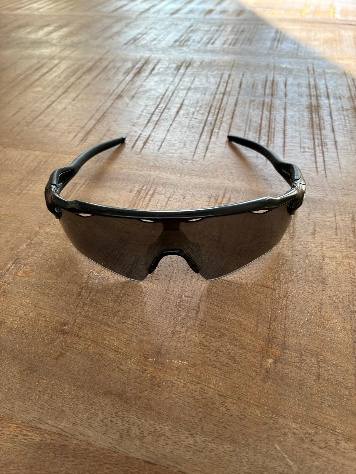 Oakley Radar EV Prizm Black Fietsbril, Ophalen, Gebruikt, Zonnebril, Zwart