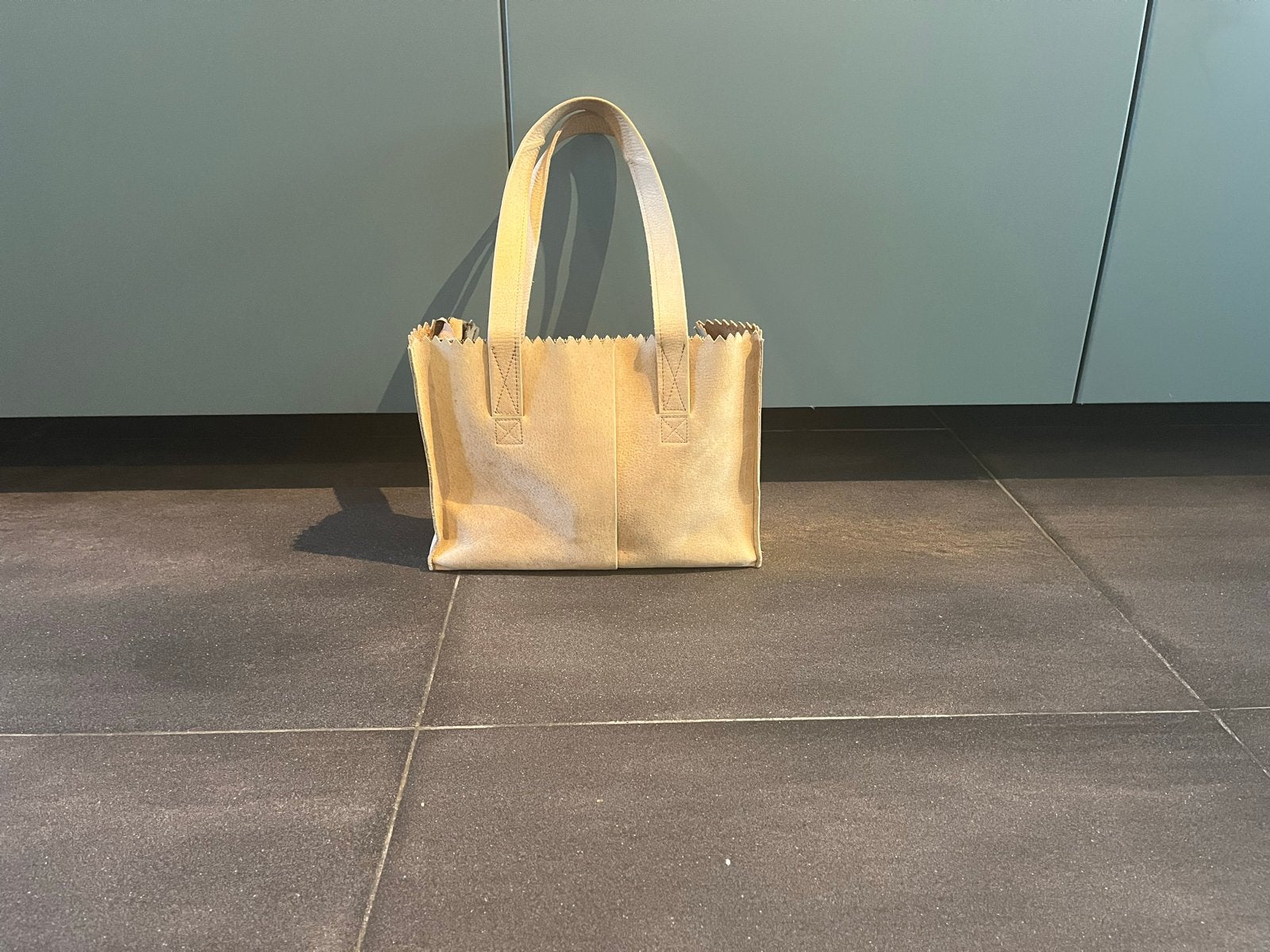MYOMY My Paper Bag Shopper - Beige, Ophalen of Verzenden, Gebruikt, Beige, Shopper