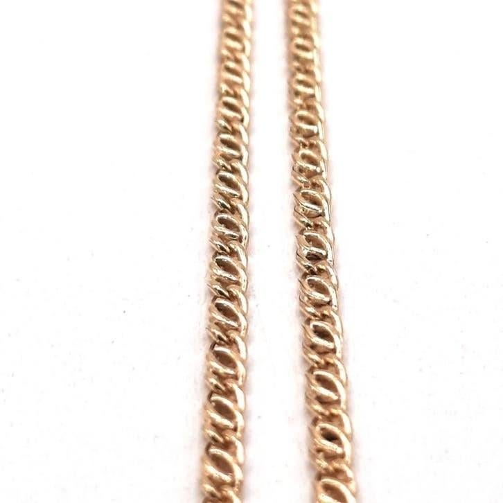 Gouden ketting 18kt, Www.bredajuwelier.nl, Nieuw, Ophalen of Verzenden, Www.bredajuwelier.nl