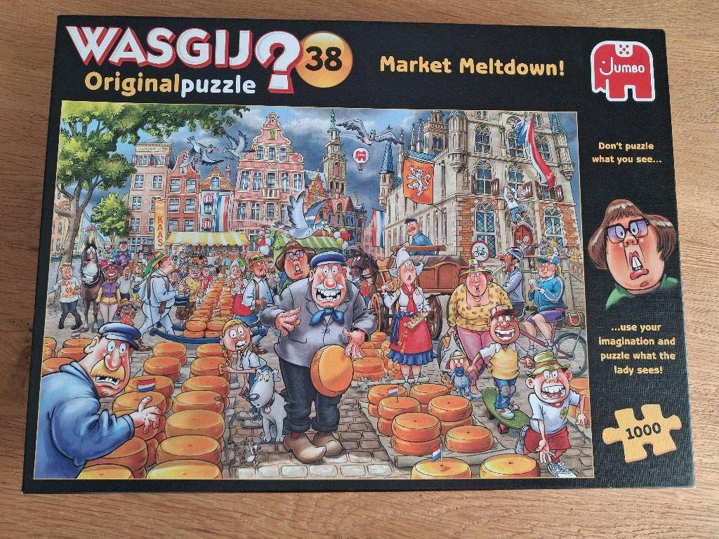 Wasgij puzzel Original #38, Ophalen of Verzenden, 500 t/m 1500 stukjes, Gebruikt
