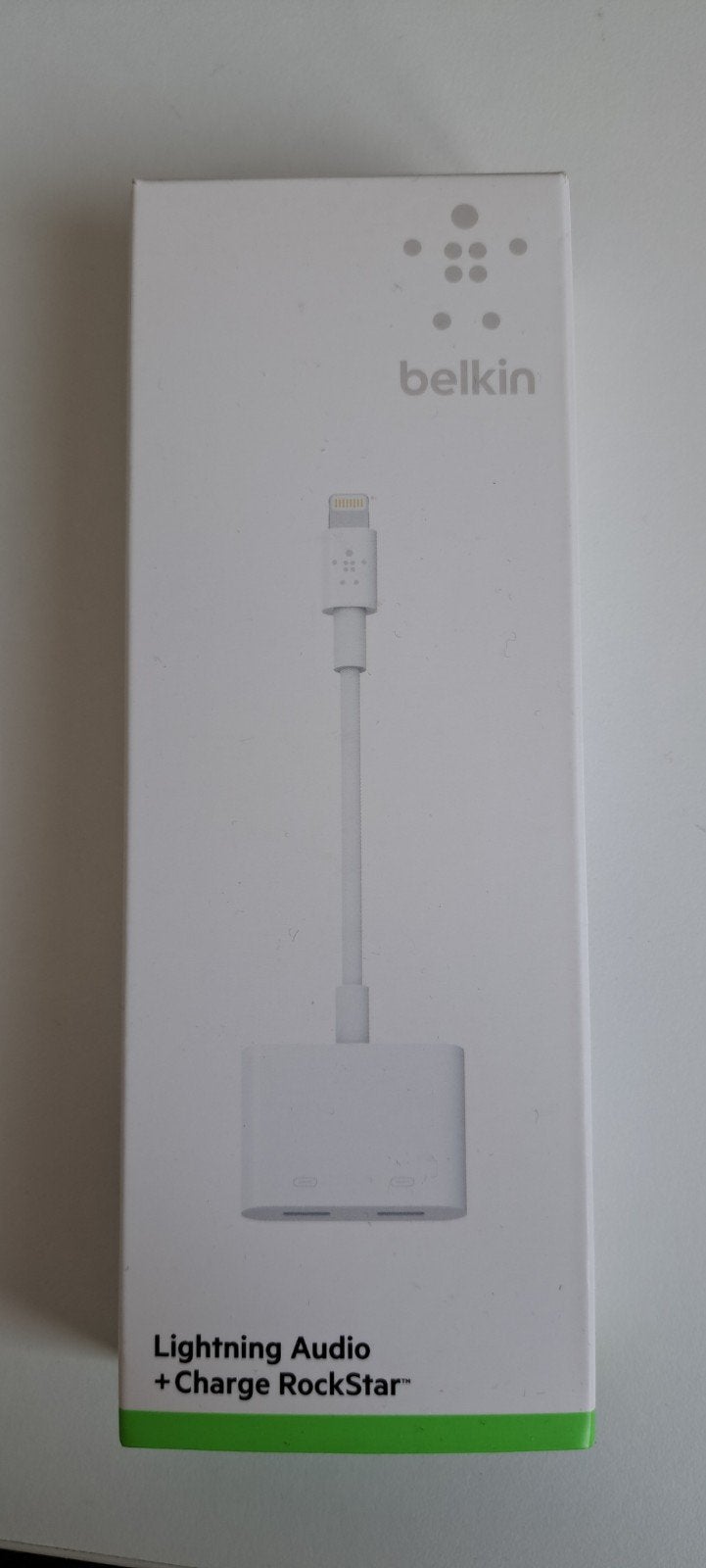 Belkin Lightning Audio + Charge RockStar Adapter, Ophalen of Verzenden, Nieuw