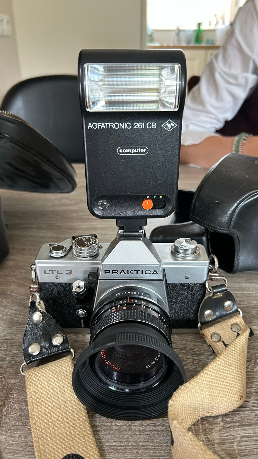Vintage Praktica LTL3 Camera Set met Toebehoren, Ophalen of Verzenden, Gebruikt, Spiegelreflex, Overige Merken
