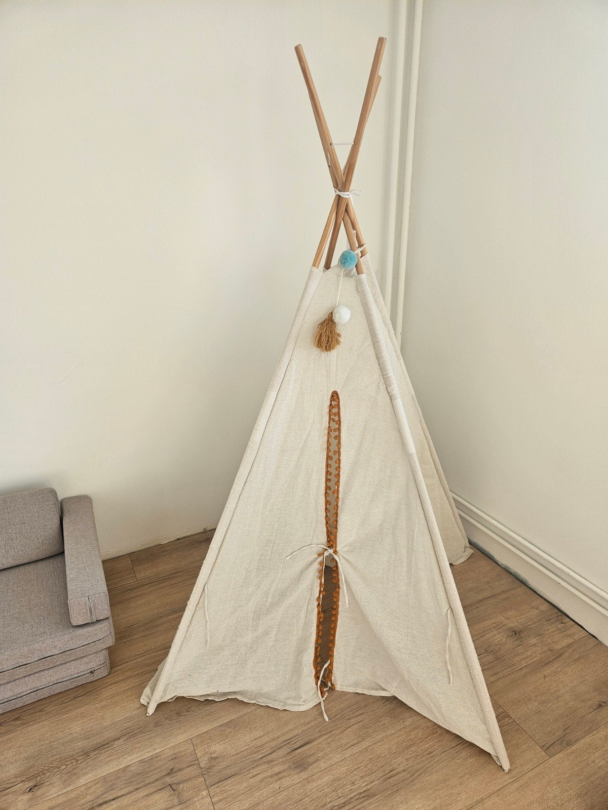 Tent, Ophalen, Gebruikt