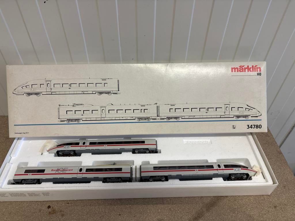 Märklin H0 ICE 3 Treinset 34780 - zo goed als nieuw, Ophalen, Wisselstroom, Treinset, Zo goed als nieuw