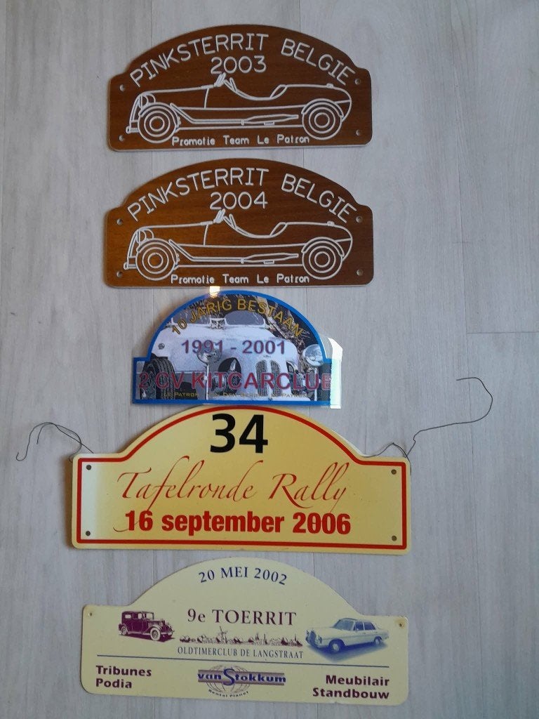 Schildjes Le Patron tourritten, Ophalen of Verzenden, Nieuw