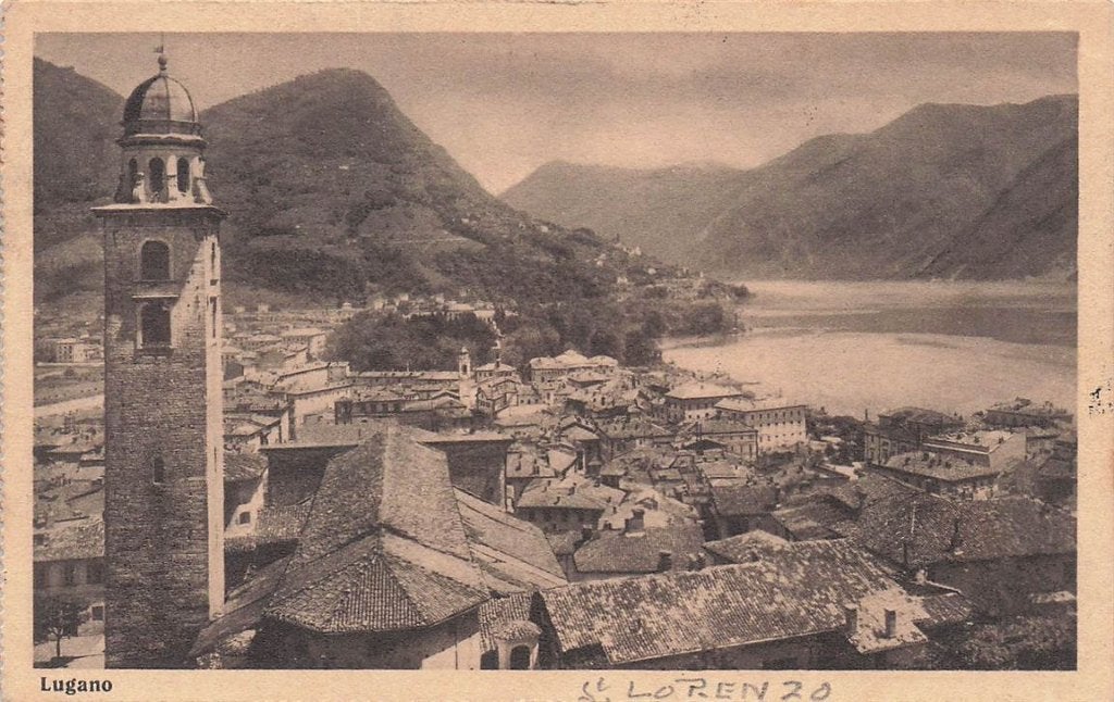 702-478-013 Lugano, Verzenden, Voor 1920, Overig Europa