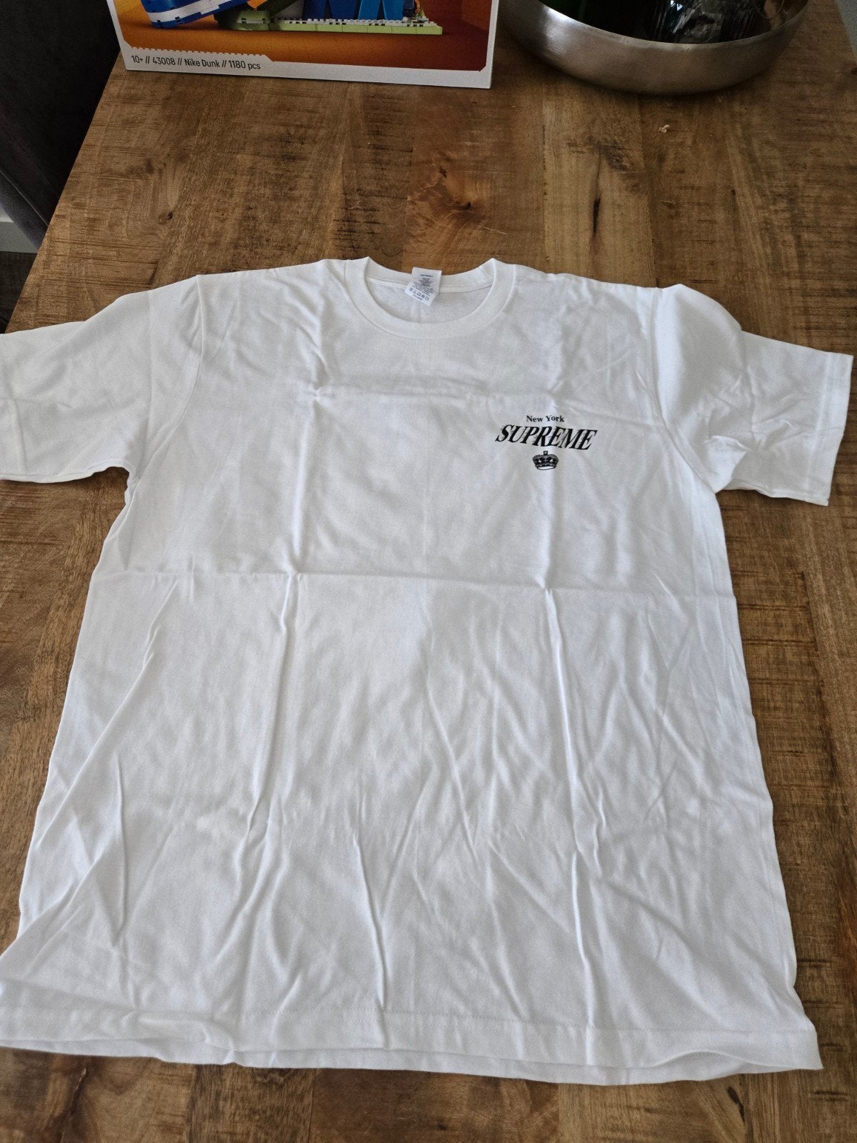 Supreme 4life tshirt maat L, Maat 52/54 (L), Wit, Nieuw, Ophalen of Verzenden