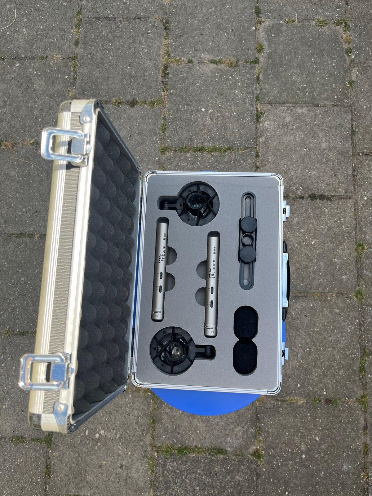 The t.bone SC 140 Stereo Set Condensatormicrofoons, Muziek en Instrumenten, Ophalen of Verzenden, Zo goed als nieuw, Studiomicrofoon