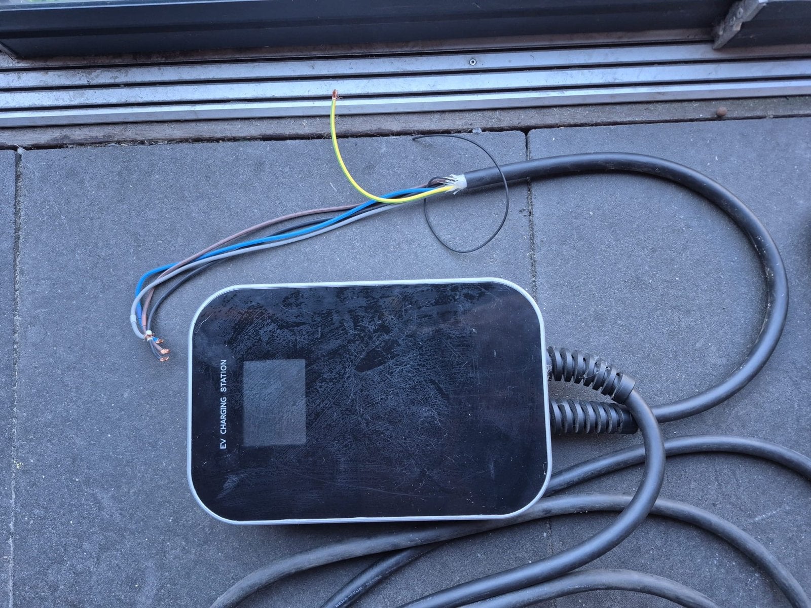 EV Laadstation met Laadkabel - Gebruikt, Ophalen of Verzenden, Gebruikt, Laadpaal en Laadkabel