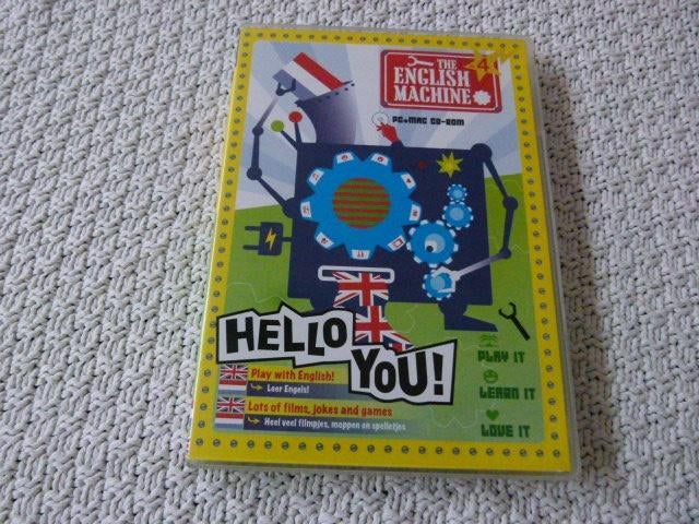 HELLO YOU the english machine PC CD-rom, Malmberg, Puzzel en Educatief, 1 speler, Eén computer, Ophalen of Verzenden
