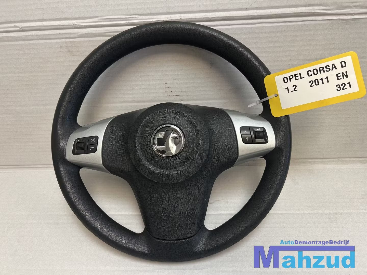 OPEL CORSA D stuurwiel stuur met airbag 2006-2015, Auto-onderdelen, Besturing, Gebruikt, Opel Automobile GmbH, Ophalen of Verzenden