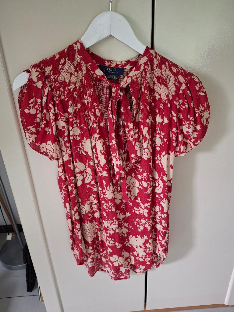 Damesblouse merk Polo Ralph Lauren, Ophalen of Verzenden, Zo goed als nieuw, Maat 38/40 (M), Blauw