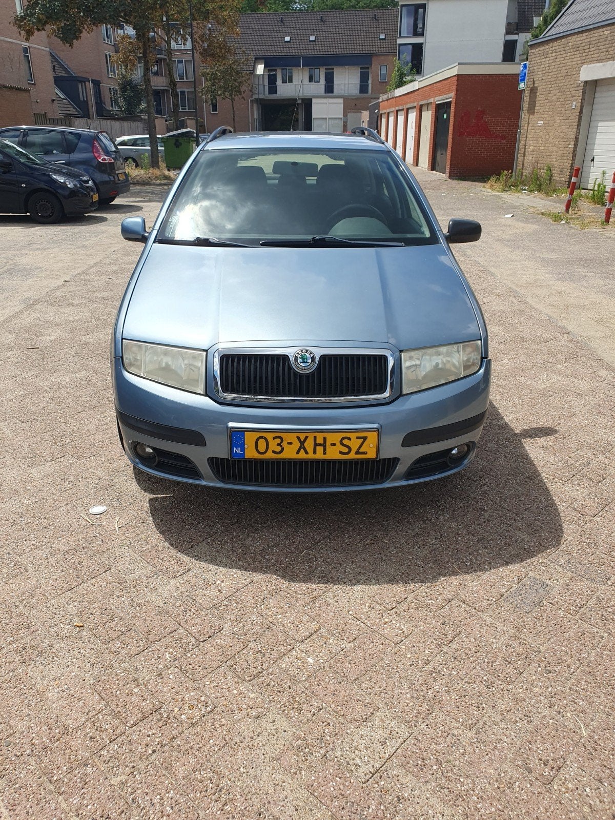 Skoda Fabia Combi 2007 Met APK, Auto's, Skoda, Voorwielaandrijving, 4 cilinders, Blauw, 1070 kg