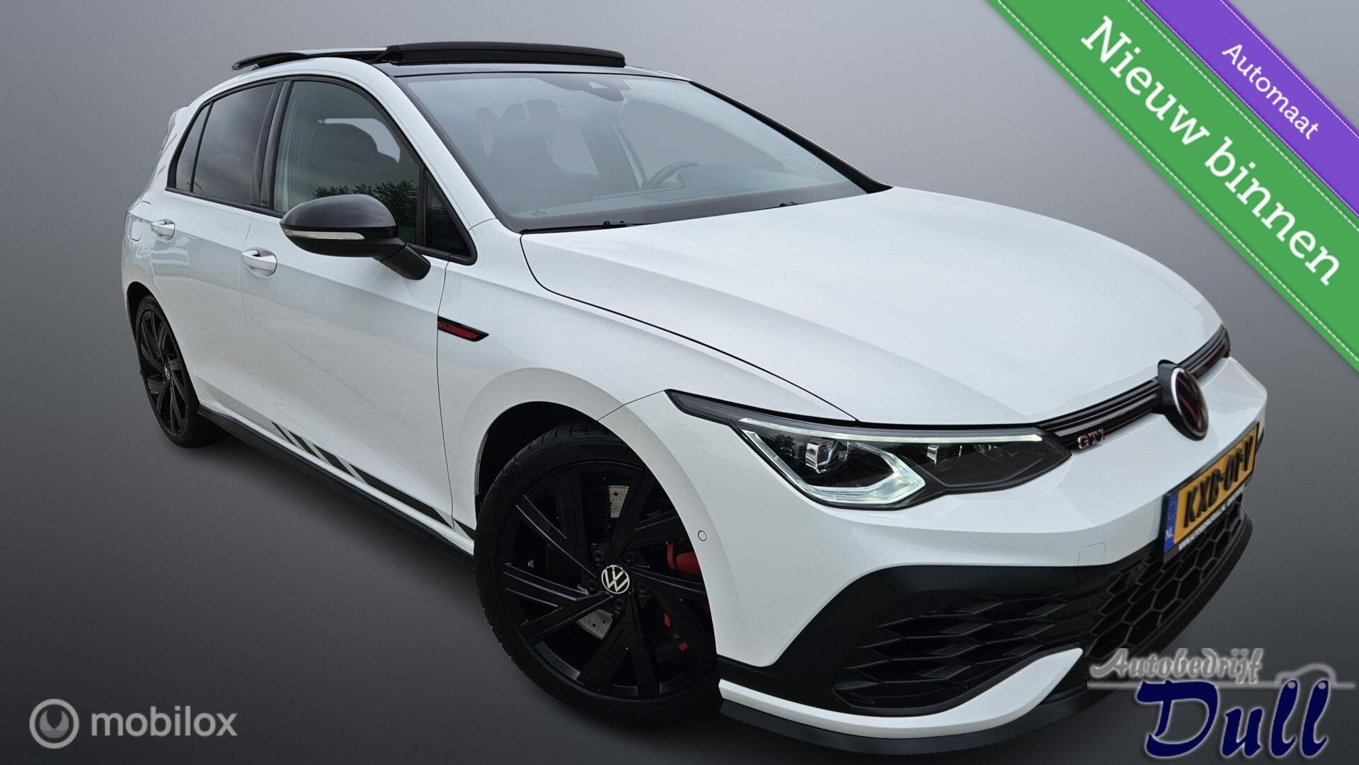 Volkswagen Golf 2.0 TSI GTI CLUBSPORT Pano IQ licht HK Audio, Dealer onderhouden, 4 cilinders, Wit, Bedrijf