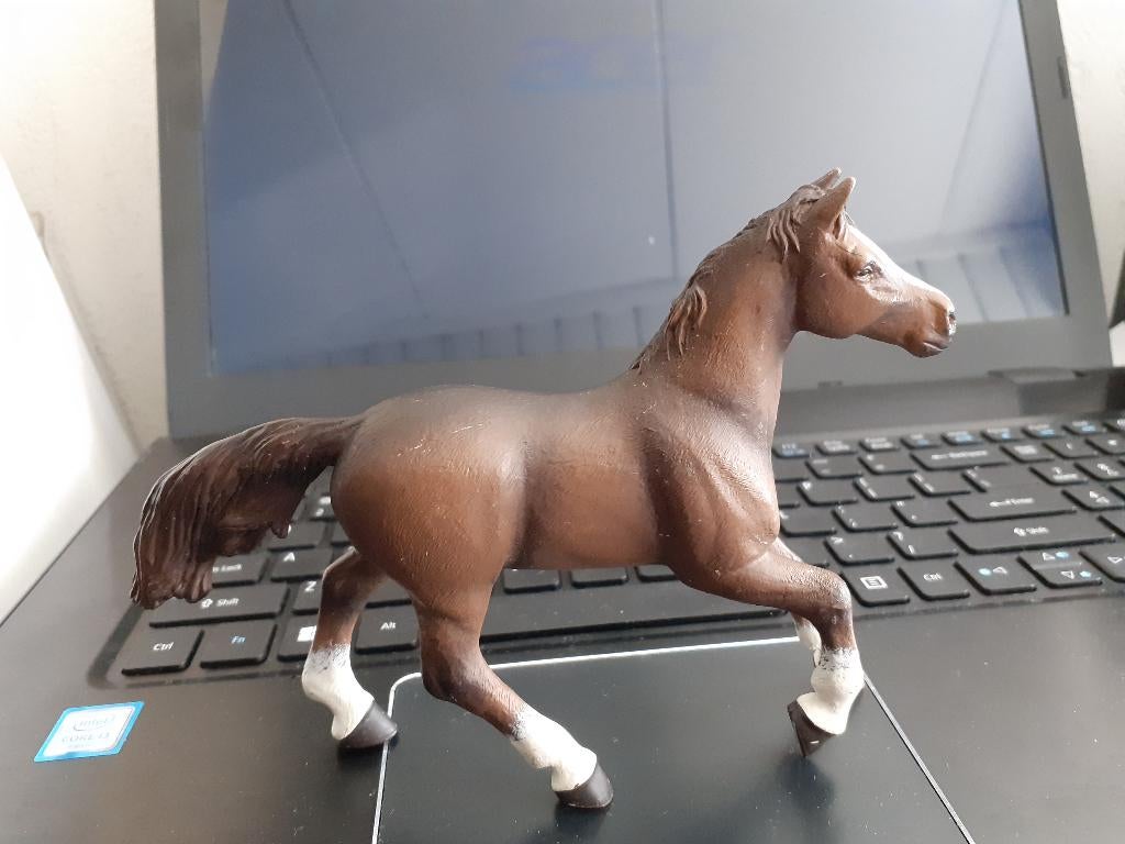 Paard dierfiguur PaPo uit 2007, Verzamelen, Dierenverzamelingen, Ophalen of Verzenden, Gebruikt, Paard, Beeldje of Figuurtje