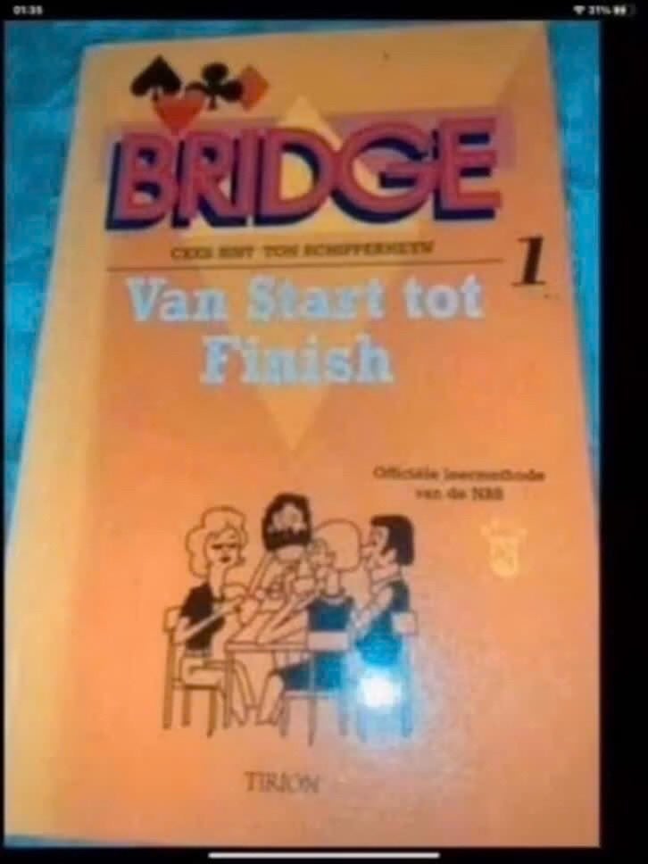 Bridge: Van Start tot Finish - Deel 1, Gelezen, Ophalen of Verzenden, Overige onderwerpen, Cees Sint, Ton Schipperheijn