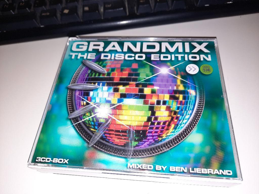 3 CD GESIGNEERD Ben Liebrand Grandmix The Disco Edition, Ophalen, Zo goed als nieuw, Disco
