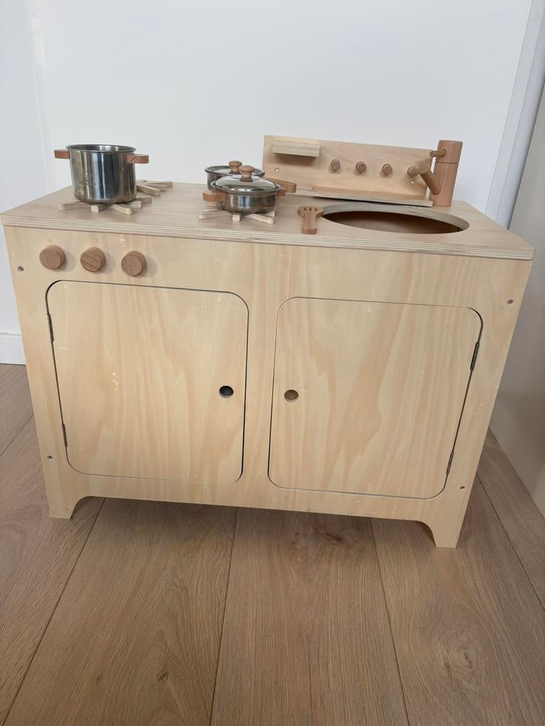 Houten Keuken Petit Amelie, Ophalen, Zo goed als nieuw, 25 tot 50 cm, 50 tot 100 cm