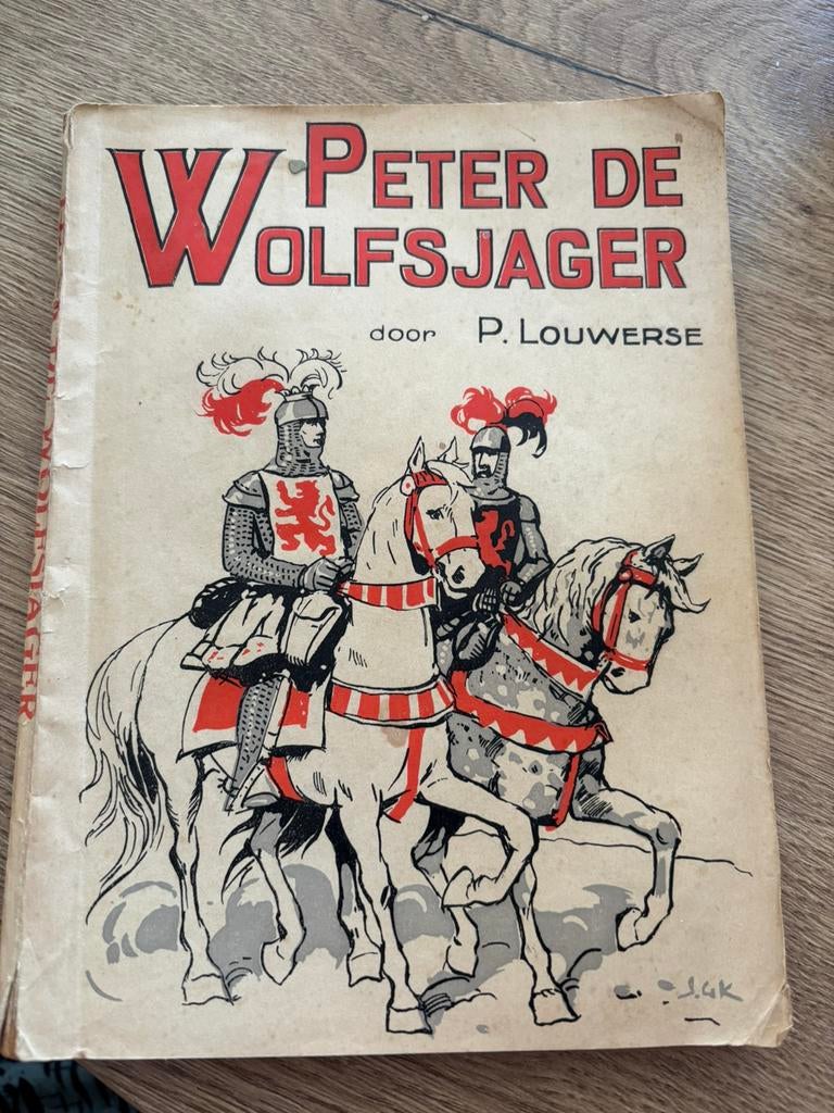 Peter de Wolfsjager- P. Louwerse, Antiek en Kunst, Ophalen of Verzenden