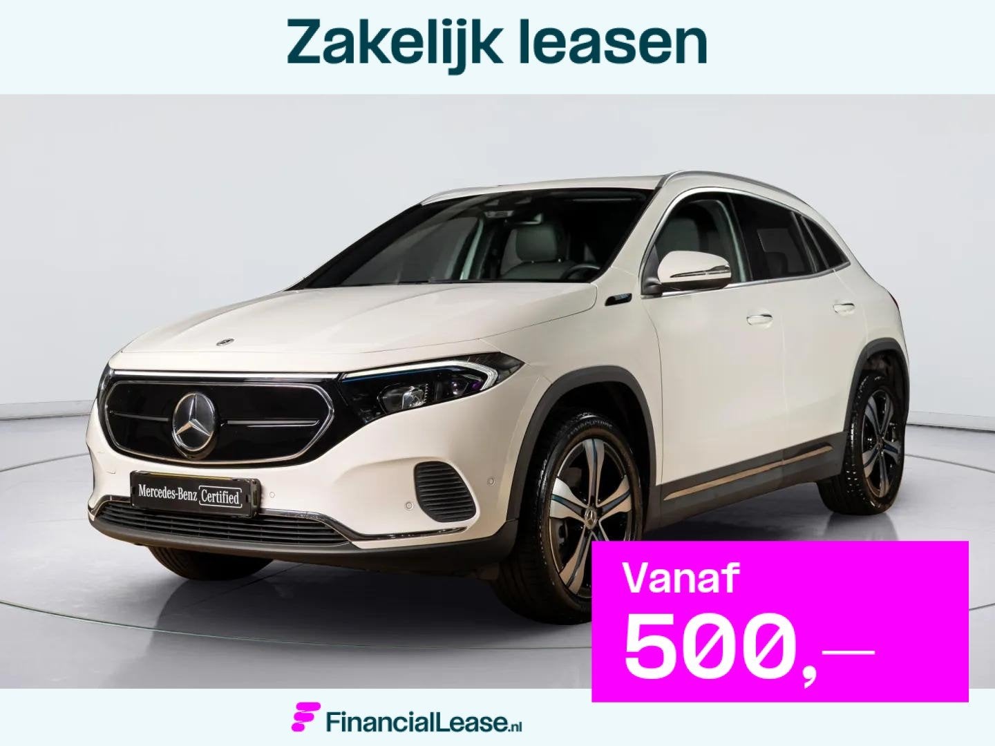 Mercedes-Benz EQA 250 Electric Art 67 kWh, 1940 kg, Gebruikt, 750 kg, 190 pk