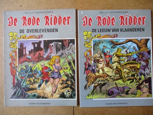 adv8845 rode ridder 2, Boeken, Eén stripboek, Ophalen, Gelezen