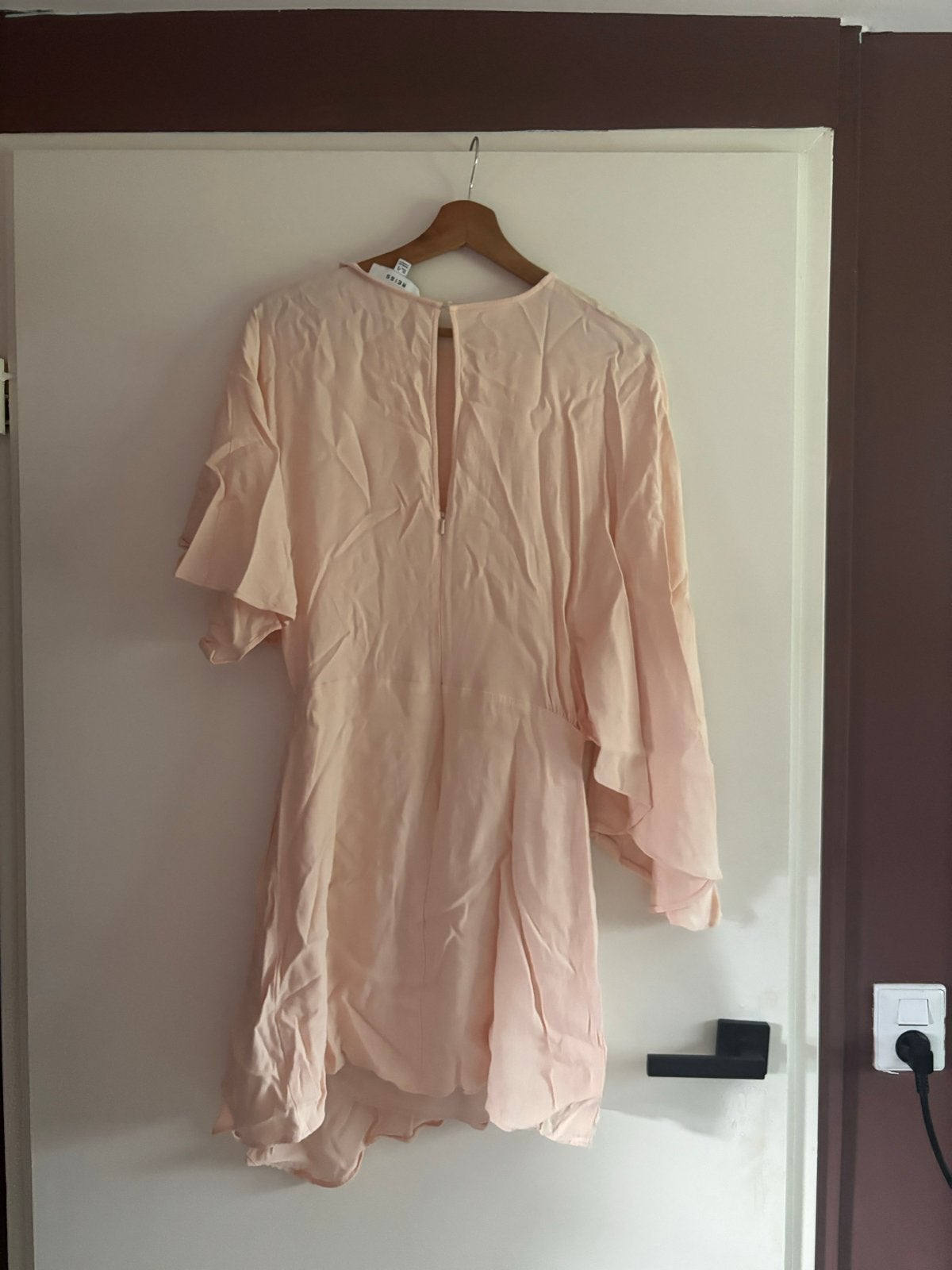 Roze jurk met wijde mouwen, Kleding | Dames, Maat 38/40 (M), Verzenden, Zo goed als nieuw, Roze