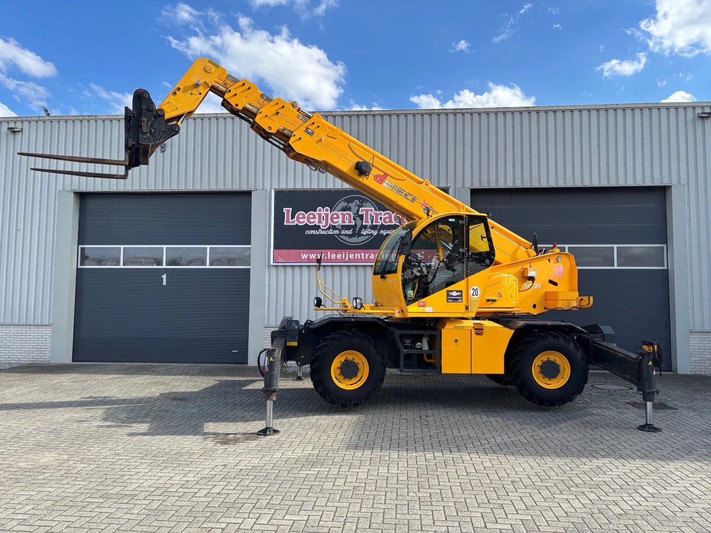 Dieci Pegasus 50.21 Roto Telehandler, Remote Control, 2011 Y, Overige typen