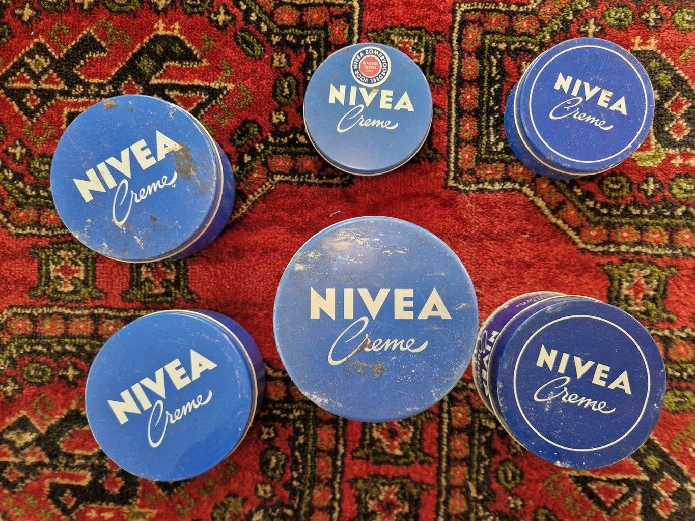 Nivea blikken 1960 - 1970, Ophalen of Verzenden