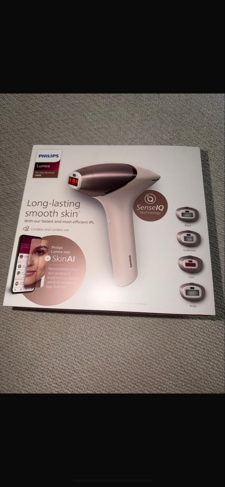 Philips Lumea IPL Hair Removal 9900 - Nieuw in doos, Witgoed en Apparatuur, Persoonlijke-verzorgingsapparatuur, Ophalen of Verzenden