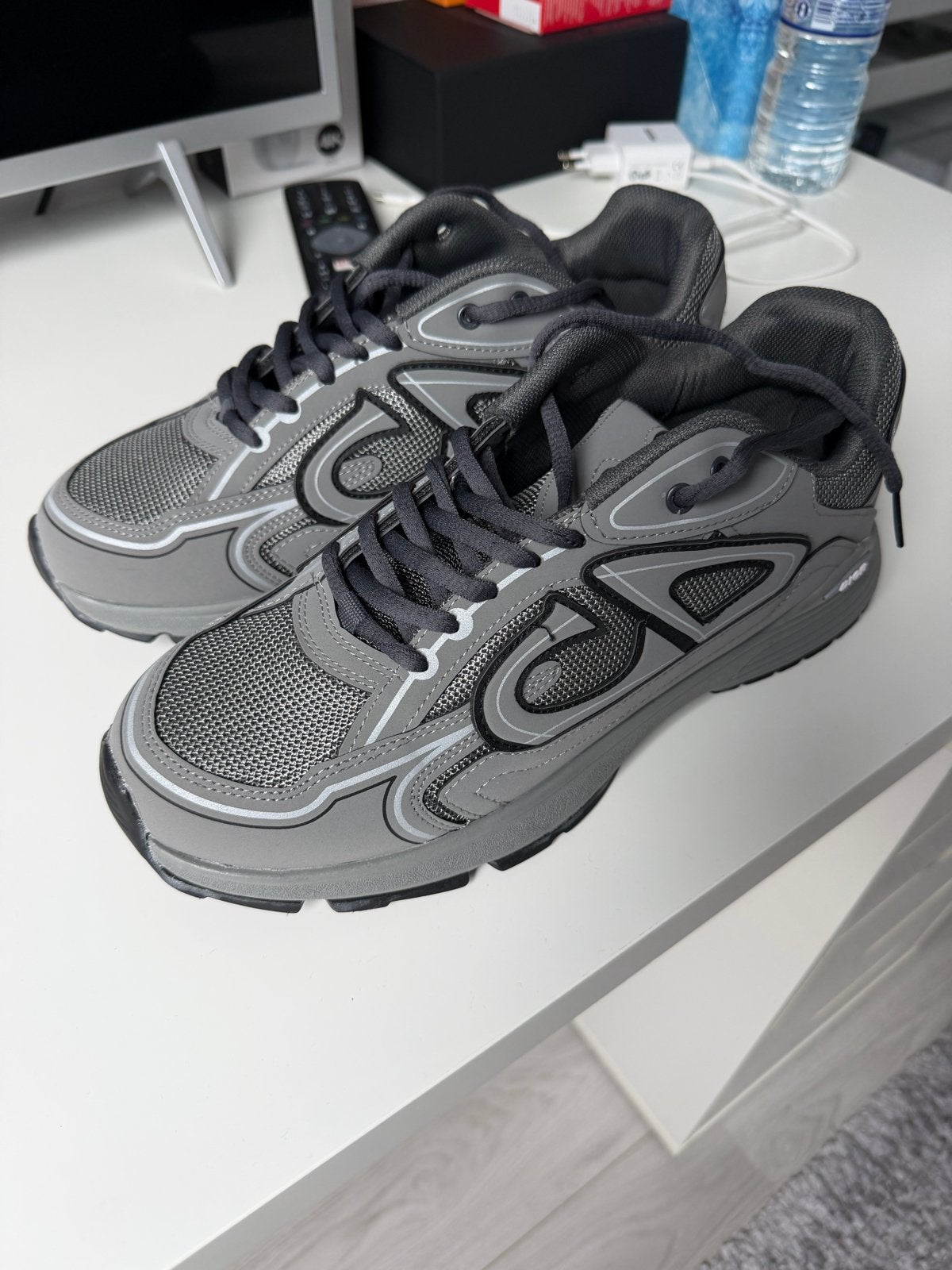 Dior B30 Sneakers Grijs - Maat 43/44, Kleding | Heren, Schoenen, Overige kleuren, Ophalen of Verzenden, Sneakers of Gympen, Zo goed als nieuw