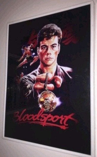Bloodsport, Ophalen of Verzenden, Zo goed als nieuw, A1 t/m A3, Film en Tv