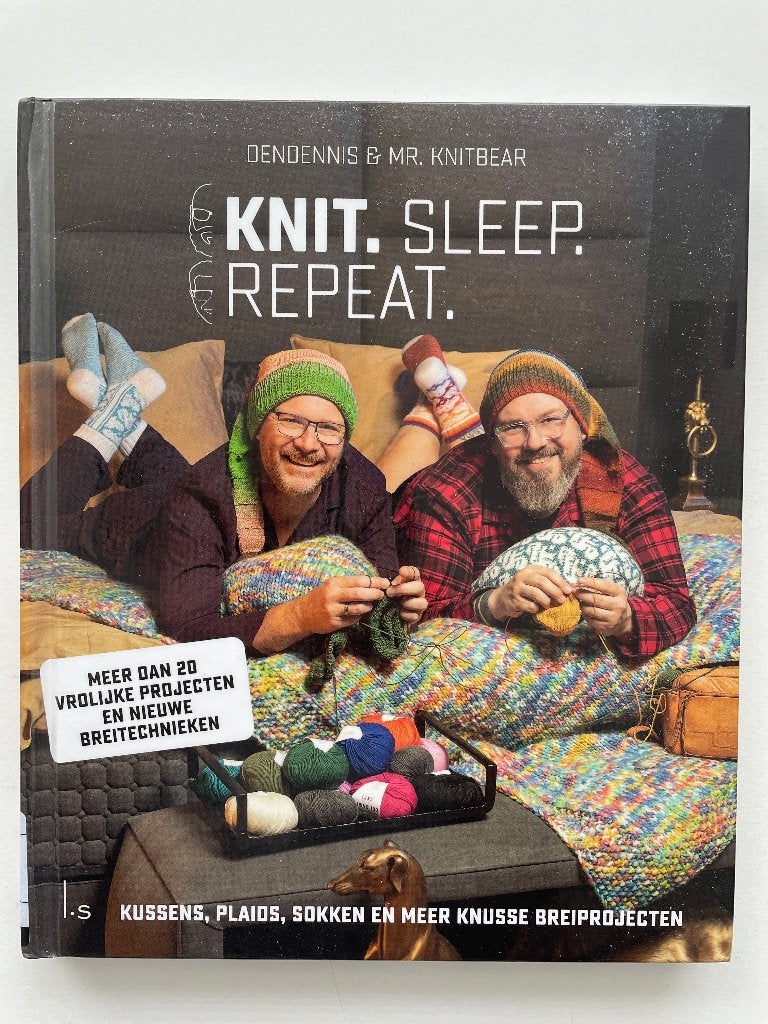 Knit. Sleep. Repeat, Boeken, Breien en Haken, Dendennis, Verzenden, Zo goed als nieuw