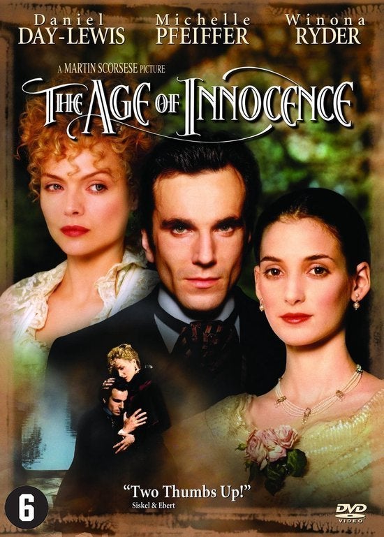 The Age Of Innocence (1994), Vanaf 6 jaar, Ophalen of Verzenden, Zo goed als nieuw, Historisch of Kostuumdrama