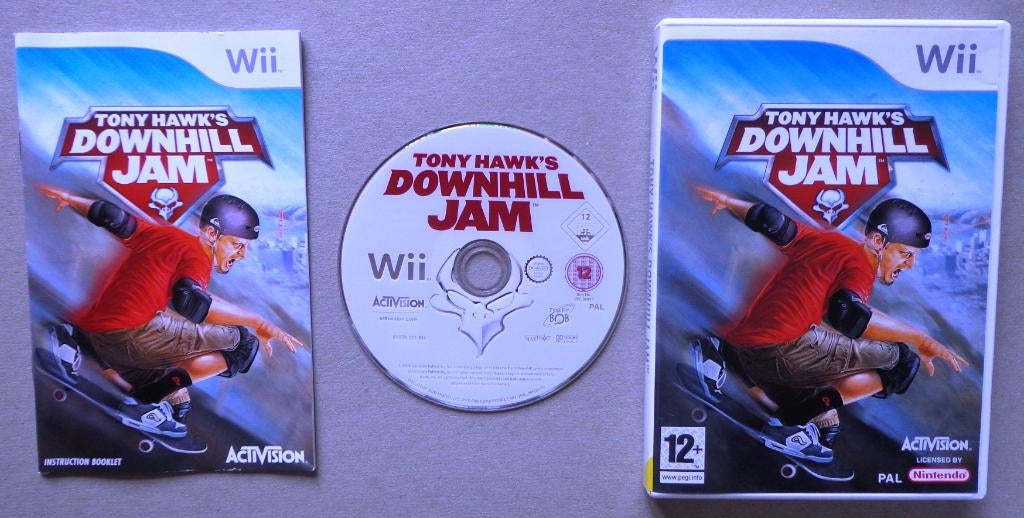 Tony Hawk Downhill Jam voor de Nintendo Wii Compleet, Spelcomputers en Games, Games | Nintendo Wii, 1 speler, Ophalen of Verzenden