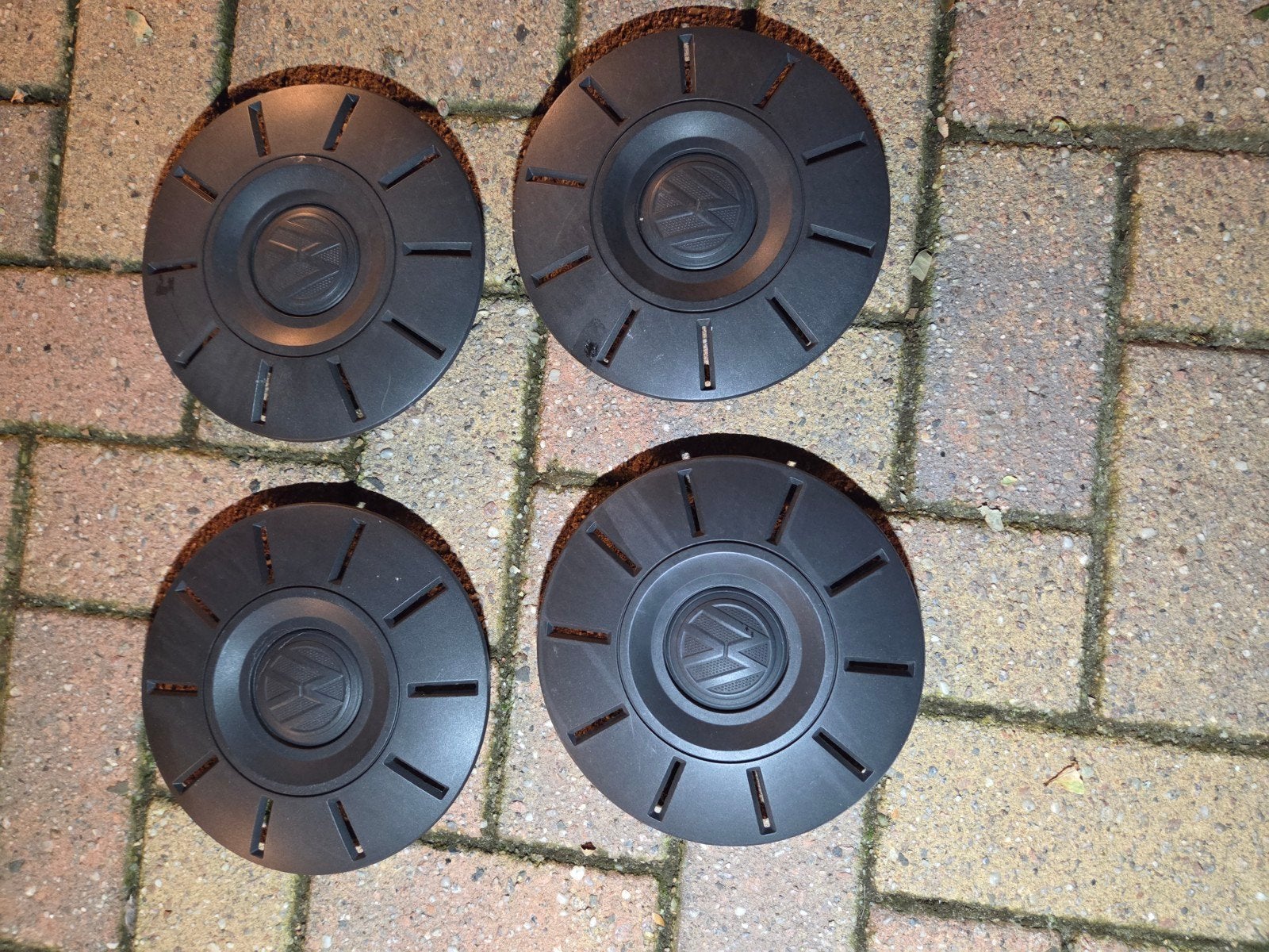 4 wieldoppen VW Transporter T6, Ophalen of Verzenden, Gebruikt