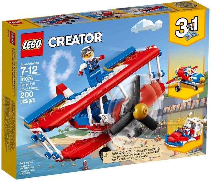 Lego Creator 3in1 31076  Daredevil Stunt Plane, Kinderen en Baby's, Speelgoed | Duplo en Lego, Nieuw, Lego, Complete set, Compleet