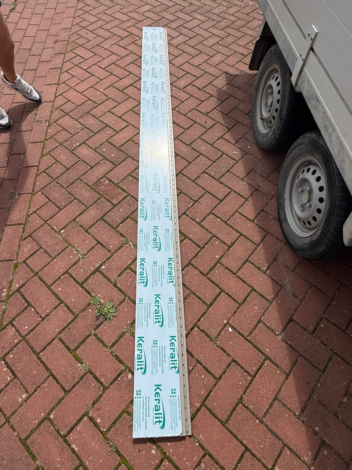Keralit Sponningsdeel Vergrijsd Ceder 190mm, Ophalen, Minder dan 25 mm, Overige typen, Nieuw