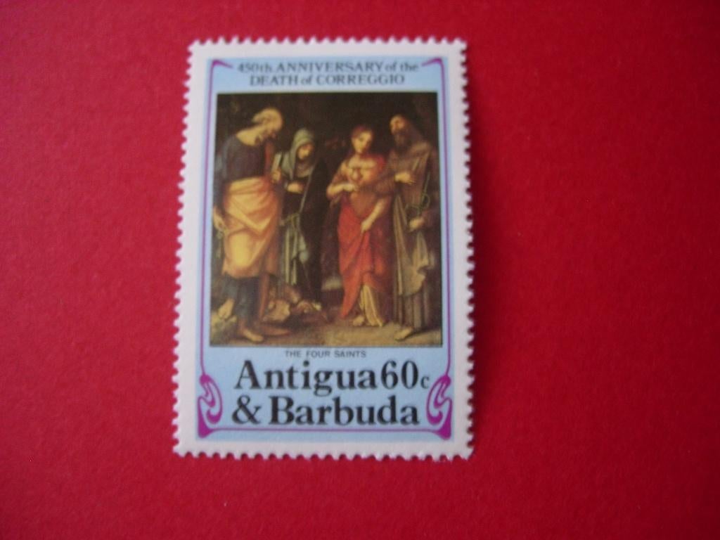 Antigua en Barbuda 1984 Correggio, Verzenden, Postfris, Midden-Amerika