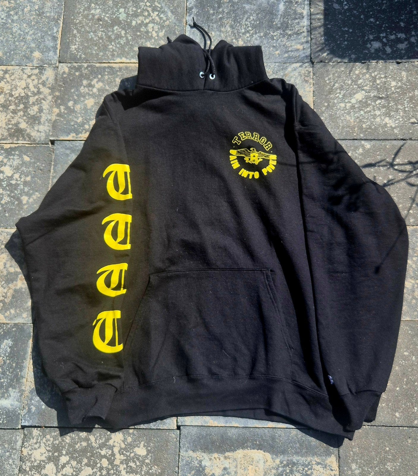 Terror hoodie XXL 2XL hardcore punk Hatebreed Madball, Kleding | Heren, Zwart, Champion, Overige maten, Ophalen of Verzenden