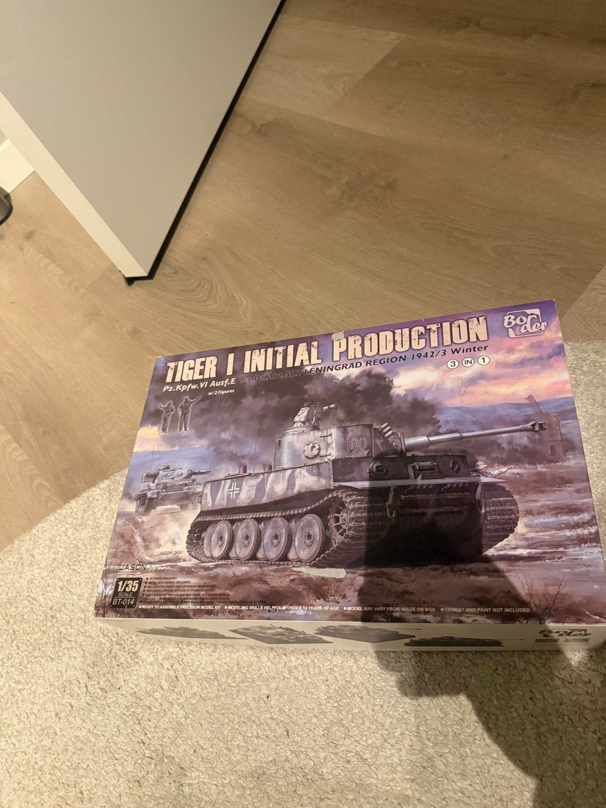 Border Tiger 1 modelbouw, Overige merken, Tank, 1:32 tot 1:50, Nieuw